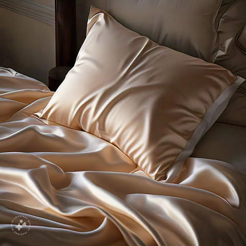 Set of 2 or 4 100% Natural Mulberry Silk Pillow Case Protects Hair and Skin
