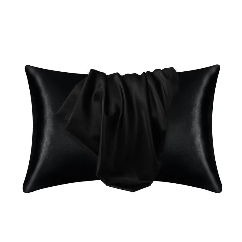 Set of 2 or 4 100% Natural Mulberry Silk Pillow Case Protects Hair and Skin