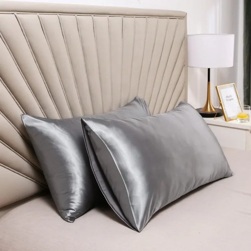 100% Real Natural Mulberry Silk Pillowcase Protects your Hair and Skin from Wrinkles