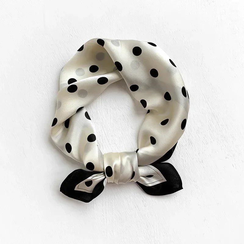 Scarf 100% Mulberry Silk Bandana Women Square Scarves