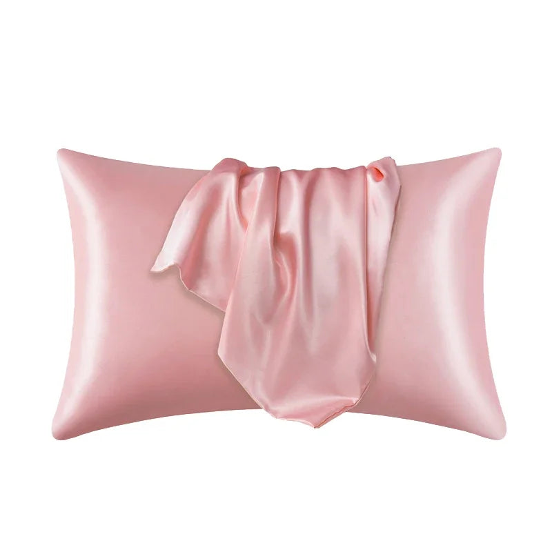 Set of 2 or 4 100% Natural Mulberry Silk Pillow Case Protects Hair and Skin