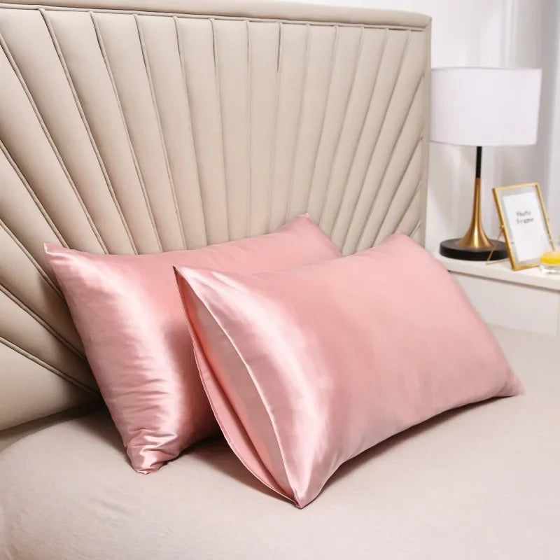 100% Real Natural Mulberry Silk Pillowcase Protects your Hair and Skin from Wrinkles