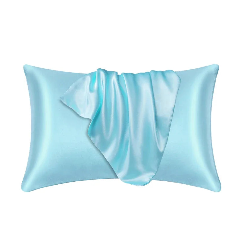 Set of 2 or 4 100% Natural Mulberry Silk Pillow Case Protects Hair and Skin