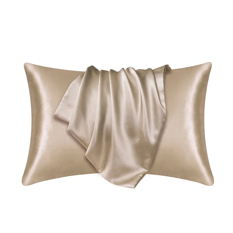 Set of 2 or 4 100% Natural Mulberry Silk Pillow Case Protects Hair and Skin