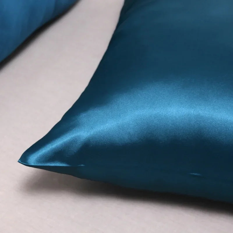 100% Real Natural Mulberry Silk Pillowcase Protects your Hair and Skin from Wrinkles