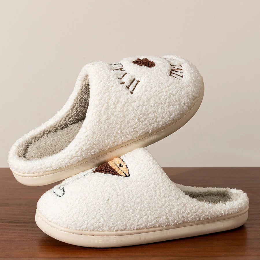 Espresso Martini Slippers Soft Plush