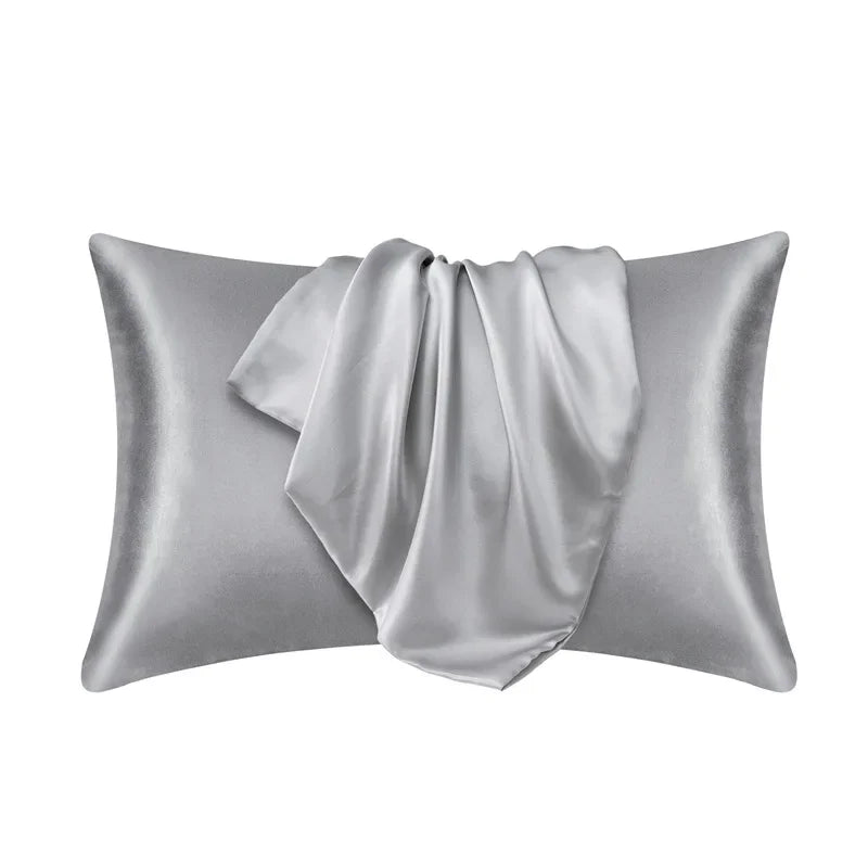 Set of 2 or 4 100% Natural Mulberry Silk Pillow Case Protects Hair and Skin