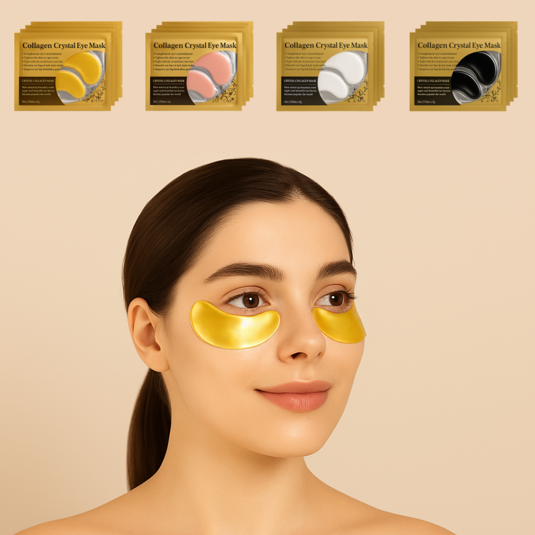 Parche de colágeno para ojos: tratamiento nutritivo y reafirmante para el contorno de ojos