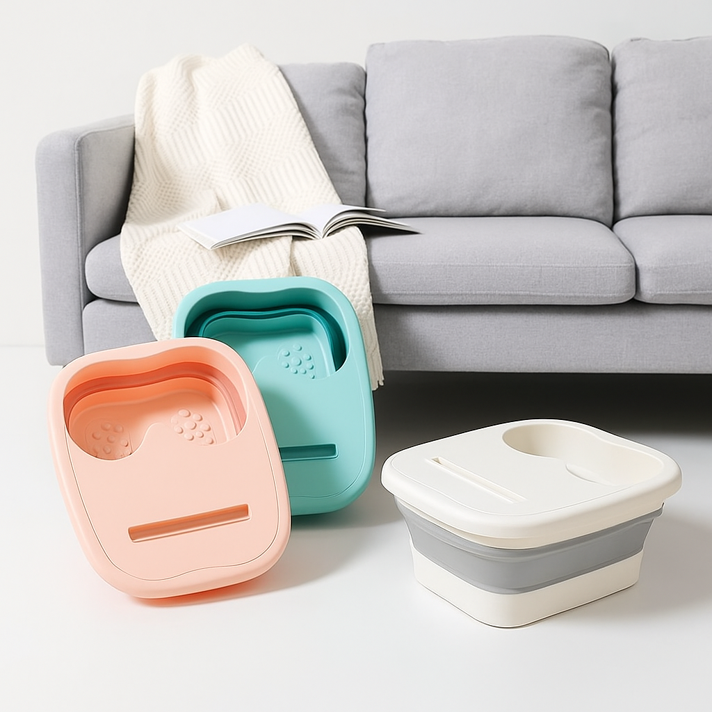 Sklopiva kanta za stopala – jednostavno skladištenje, duboko opuštanje