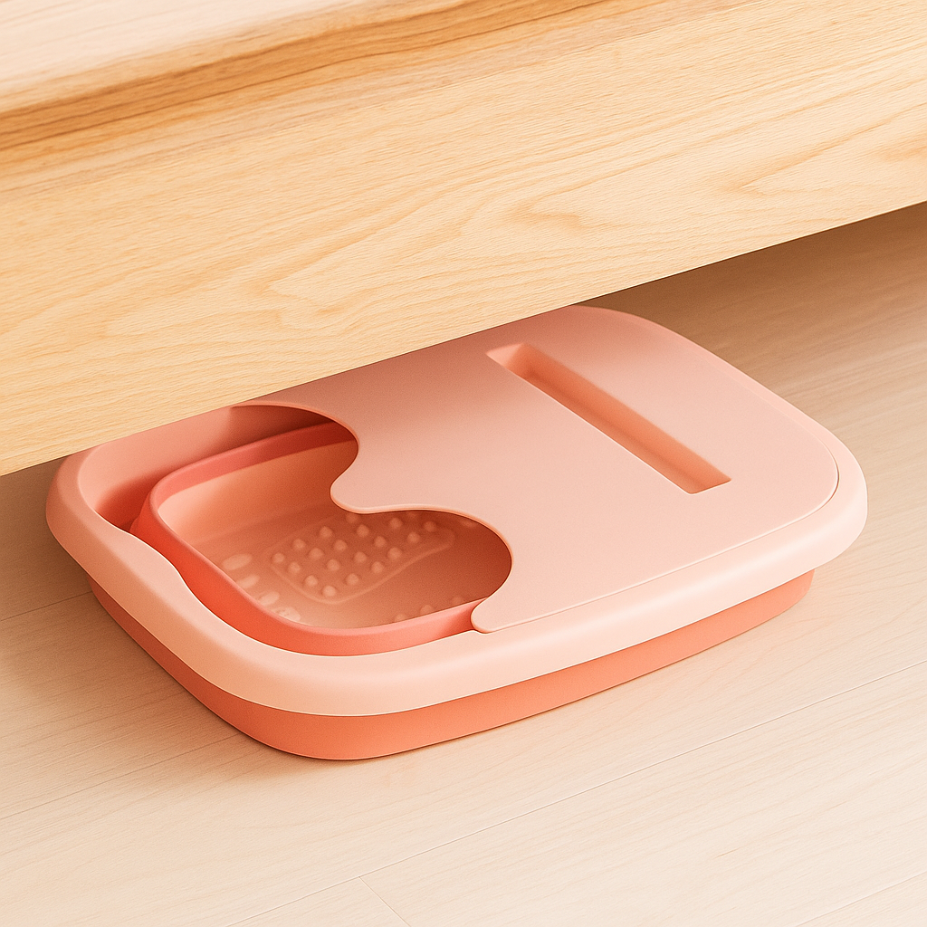 Sklopiva kanta za stopala – jednostavno skladištenje, duboko opuštanje