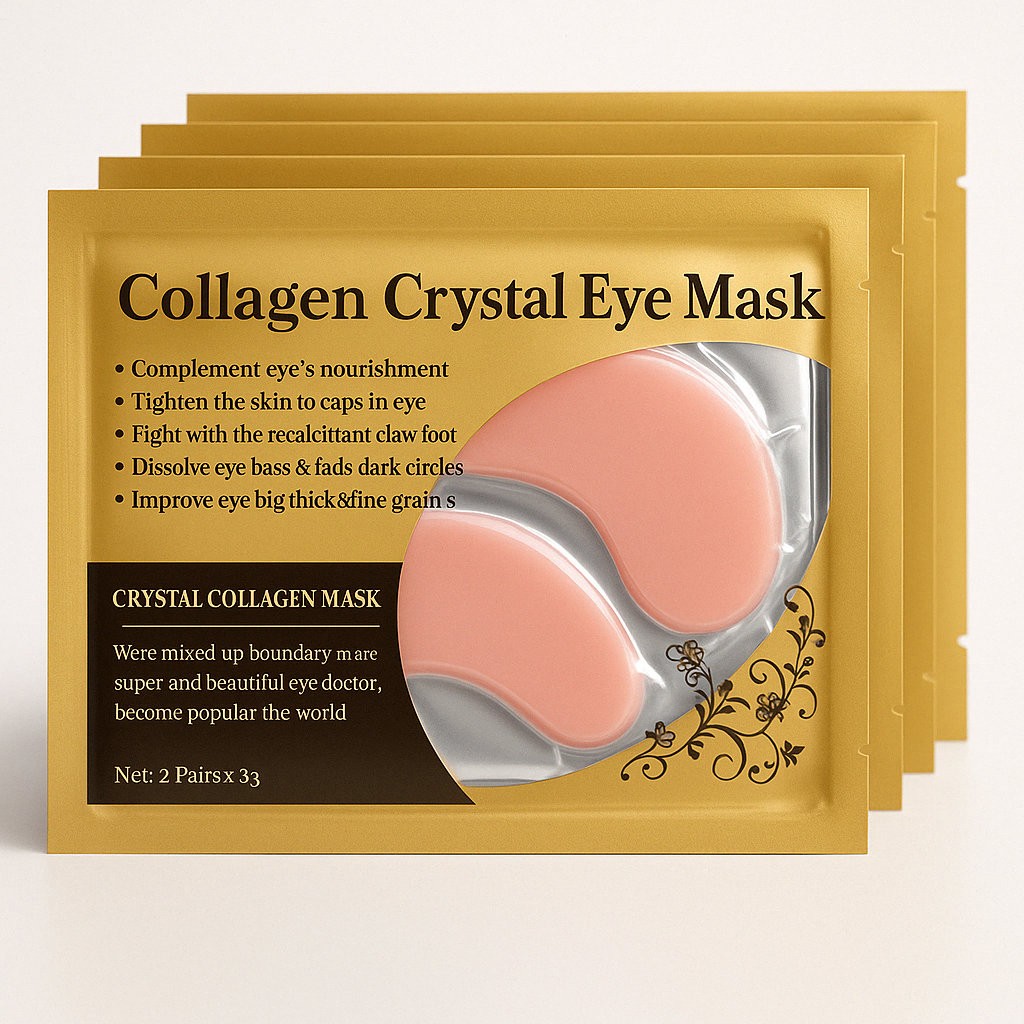 Parche de colágeno para ojos: tratamiento nutritivo y reafirmante para el contorno de ojos