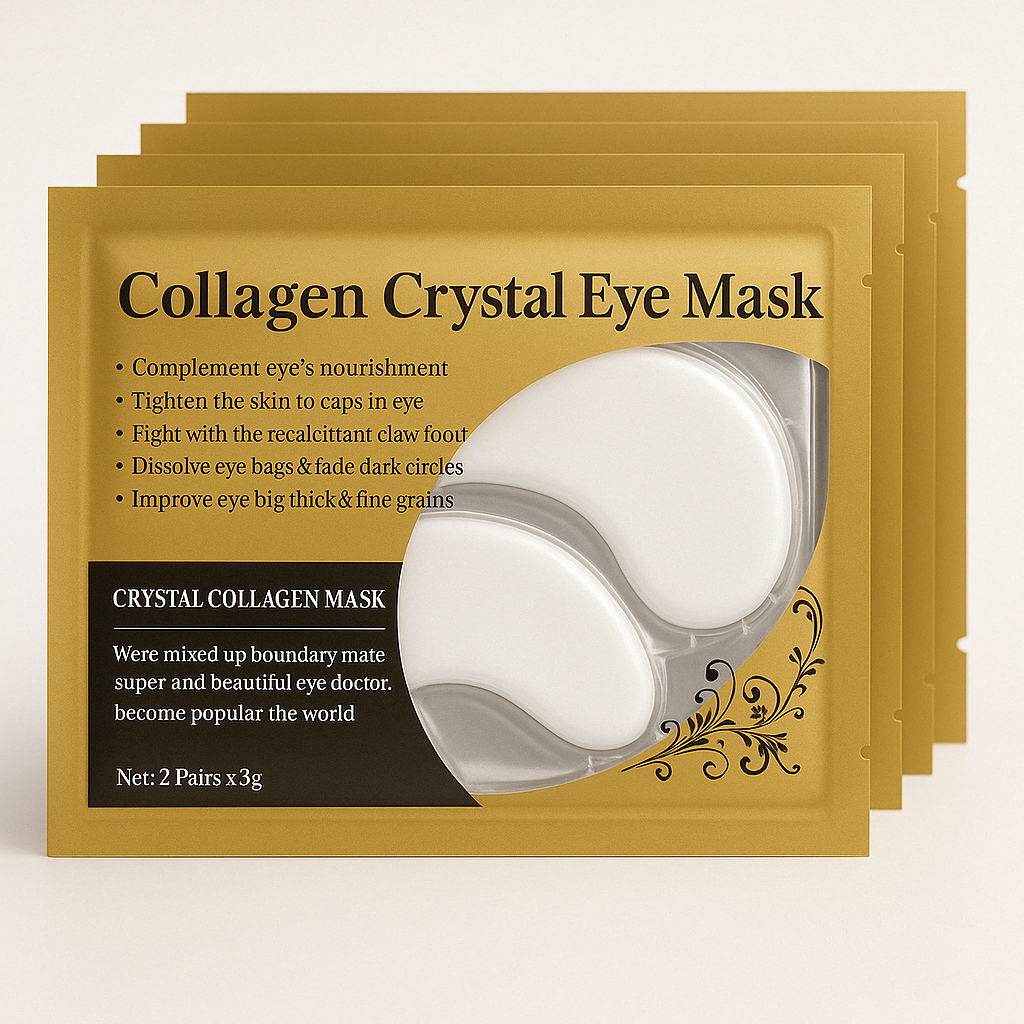 Parche de colágeno para ojos: tratamiento nutritivo y reafirmante para el contorno de ojos