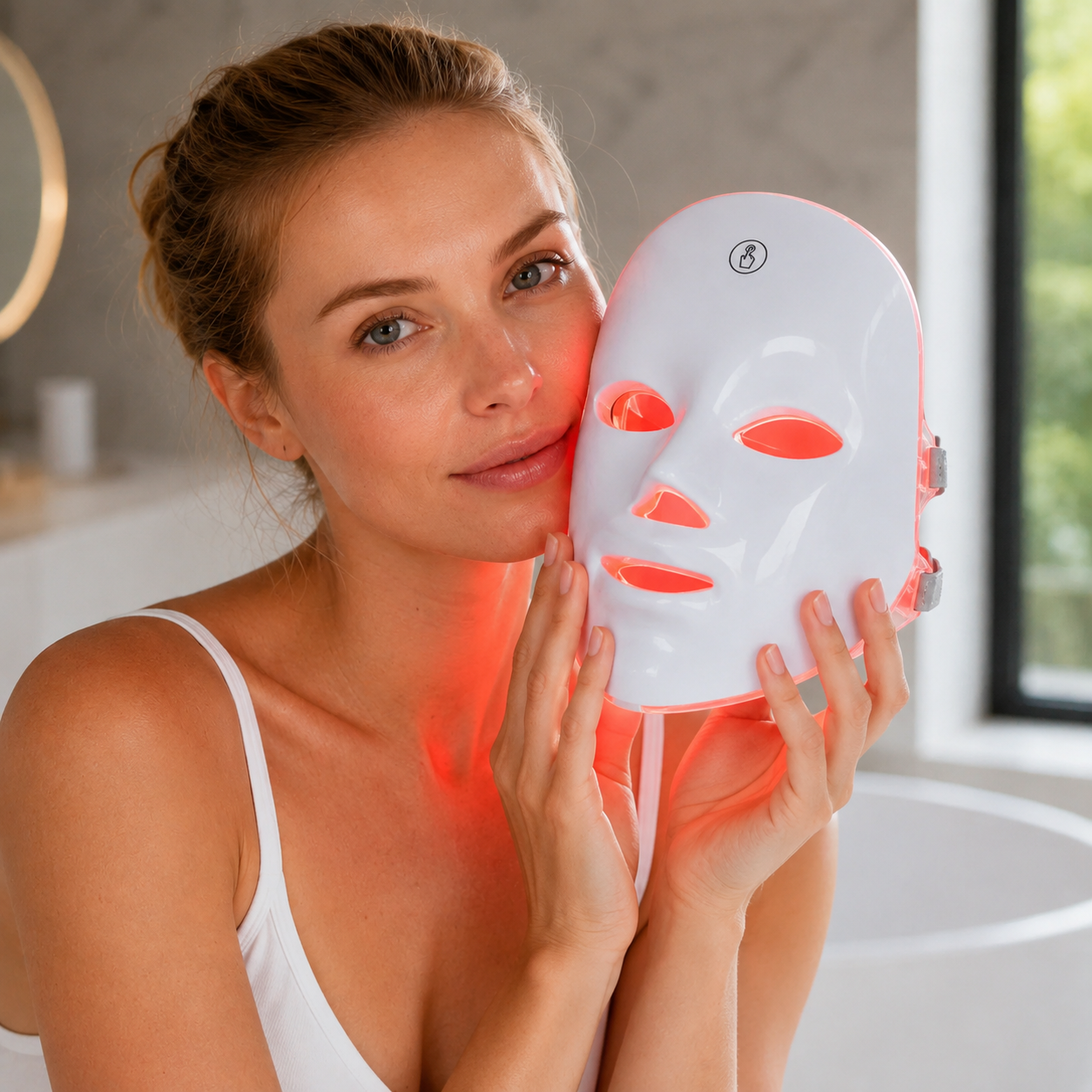 7-Color LED Face and Neck Beauty Mask