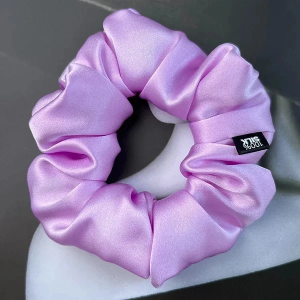 Elastici per capelli in seta di gelso al 100%, elastici per capelli 