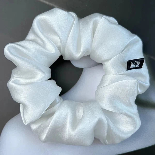 Elastici per capelli in seta di gelso al 100%, elastici per capelli 