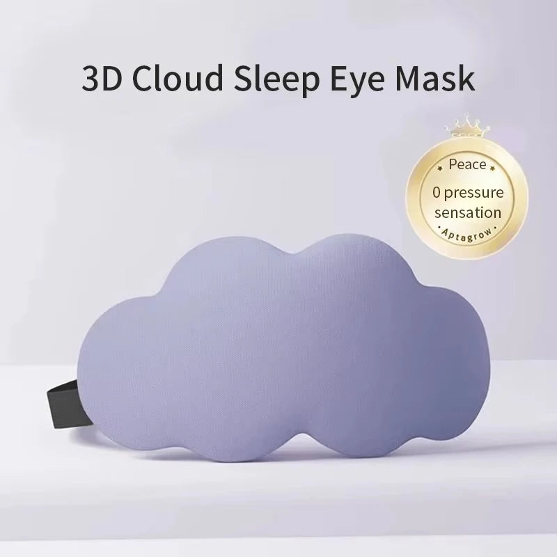 Zero-Pressure Cloud Sleep Mask