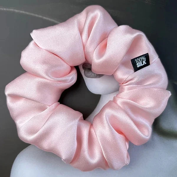 Elastici per capelli in seta di gelso al 100%, elastici per capelli 