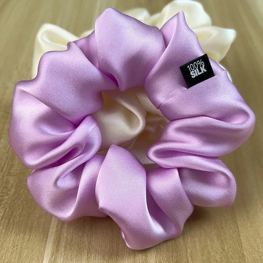 Elastici per capelli in seta di gelso al 100%, elastici per capelli 