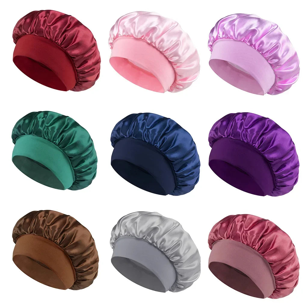 Bonnet Hair in Seta per la cura dei capelli durante la notte Silk Bonnets