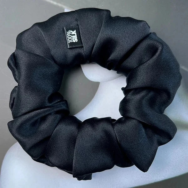 Elastici per capelli in seta di gelso al 100%, elastici per capelli 