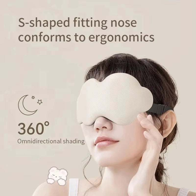 Zero-Pressure Cloud Sleep Mask