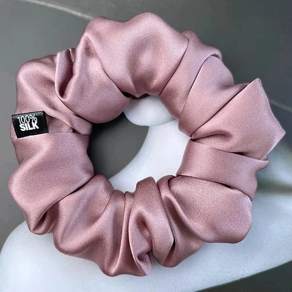 Elastici per capelli in seta di gelso al 100%, elastici per capelli 
