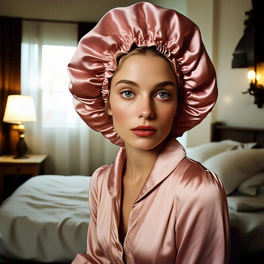Bonnet Hair in Seta per la cura dei capelli durante la notte Silk Bonnets