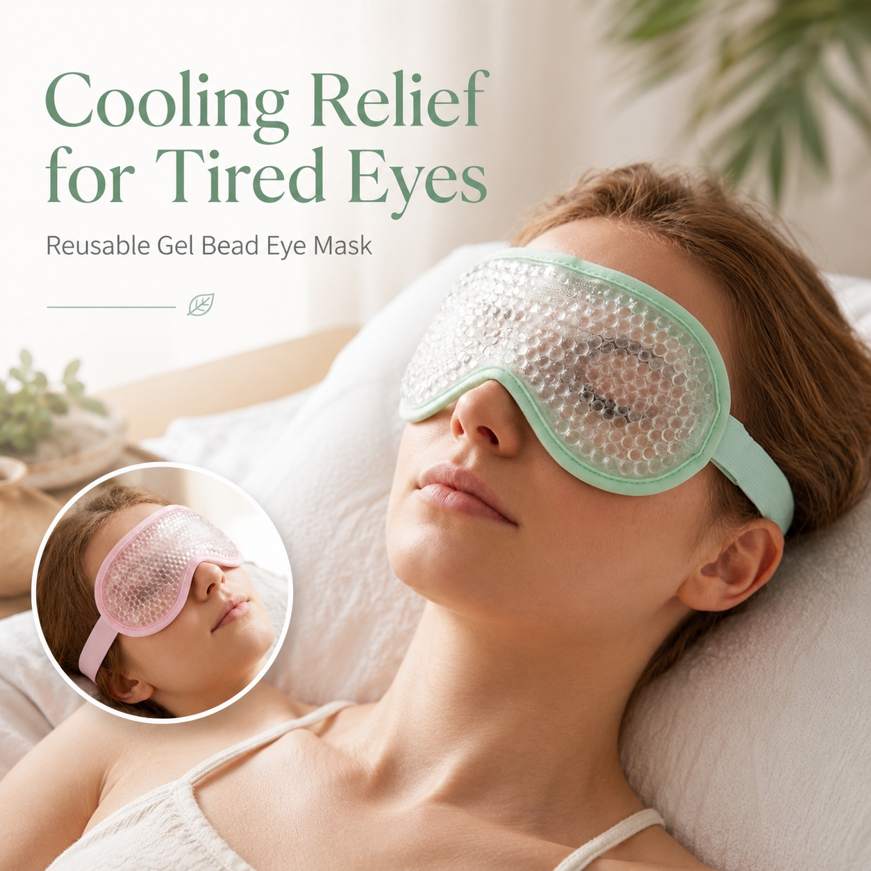 Cooling Gel Eye Mask – Relaxation & Travel