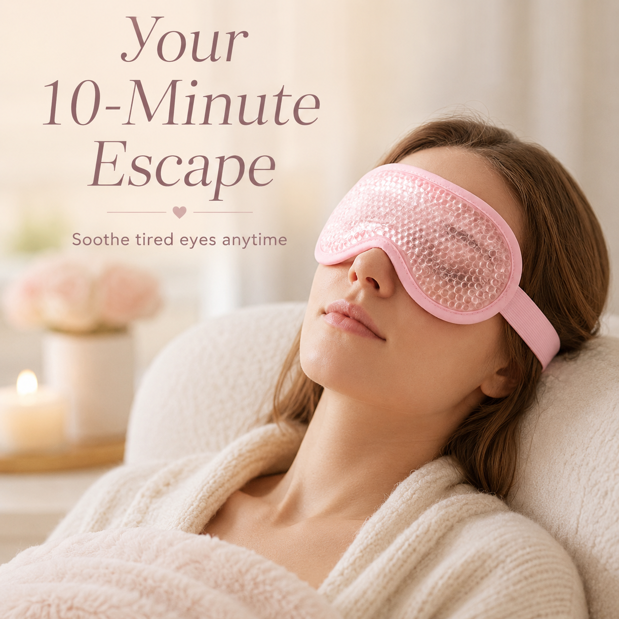 Cooling Gel Eye Mask – Relaxation & Travel
