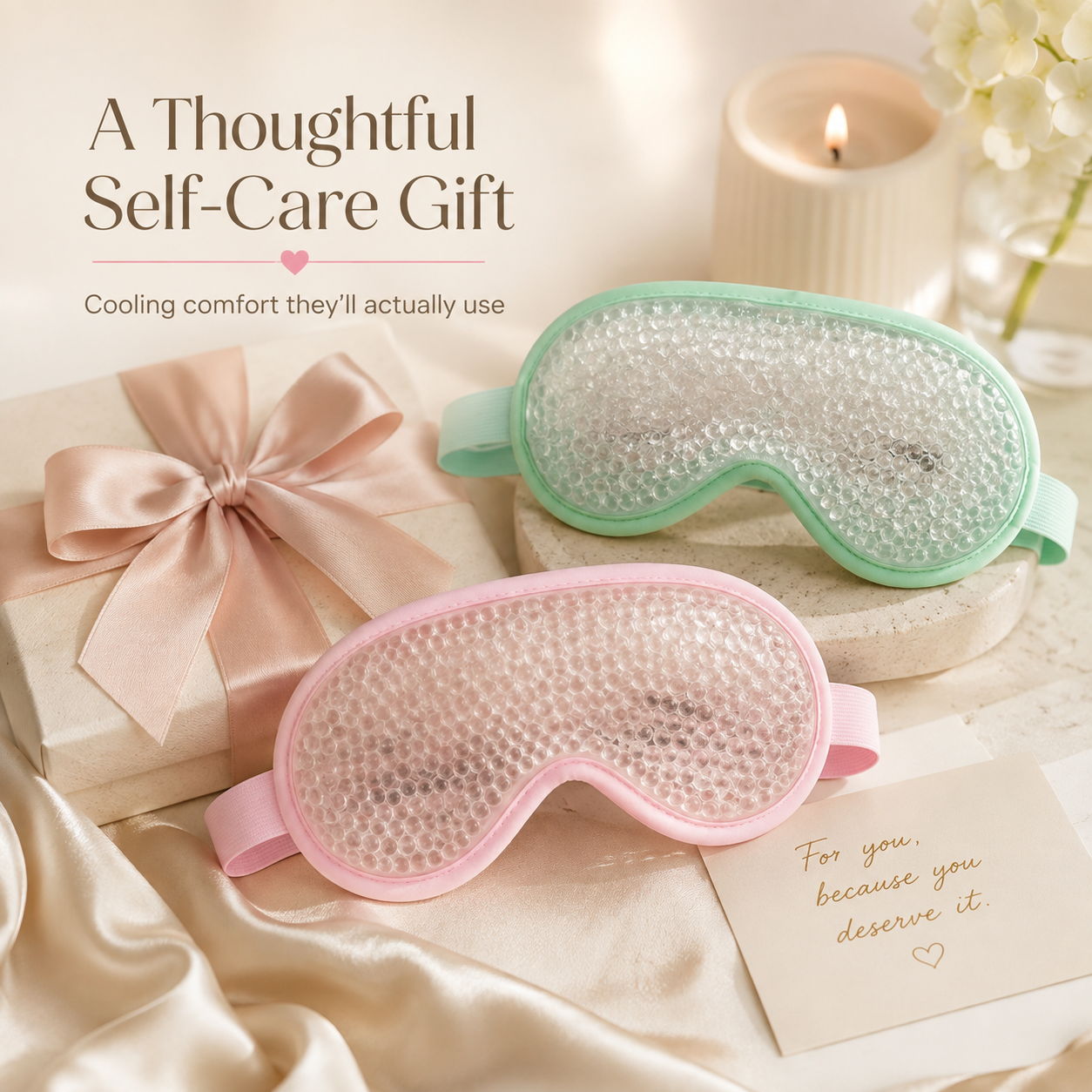 Cooling Gel Eye Mask – Relaxation & Travel